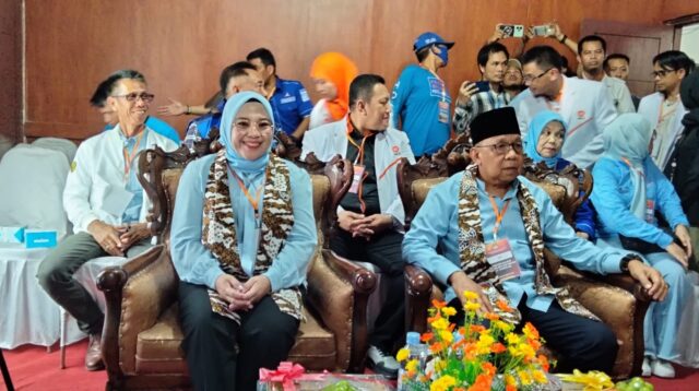 Paslon Lidyawati Dan Haryanto Resmi Daptarkan Diri Sebagai Calon Bupati & Wakil Bupati Lahat Ke KPUD Lahat