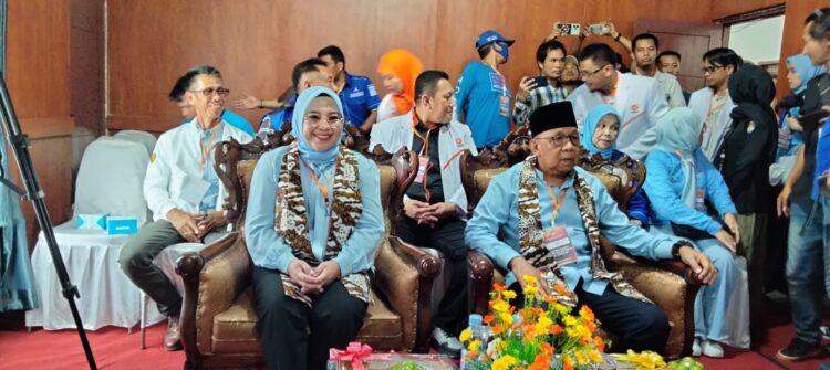Paslon Lidyawati Dan Haryanto Resmi Daptarkan Diri Sebagai Calon Bupati & Wakil Bupati Lahat Ke KPUD Lahat
