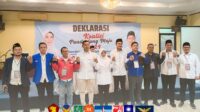 Partai Garuda Iringi Dewi-Iing Daftar Di KPU, Masa Tumpah Ruah