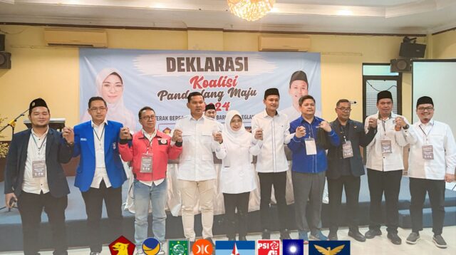 Partai Garuda Iringi Dewi-Iing Daftar Di KPU, Masa Tumpah Ruah