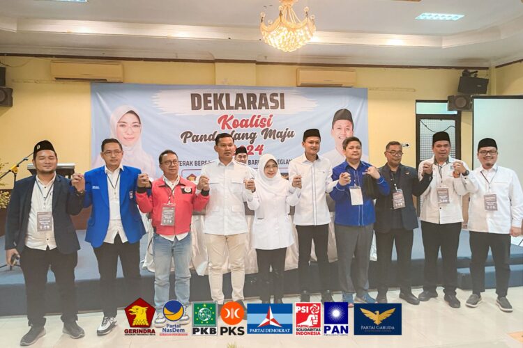 Partai Garuda Iringi Dewi-Iing Daftar Di KPU, Masa Tumpah Ruah