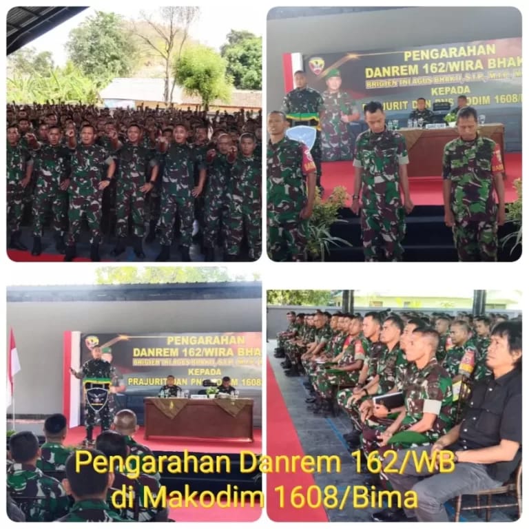 Pesan Danrem 162/WB Brigjen TNI Agus Bhakti, S.IP. M.han : Babinsa Harus Selalu Hadir Untuk Rakyat