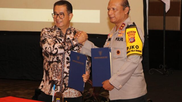 Kapolda Kaltim Hadiri Pertemuan Sinergitas Tugas dan Fungsi pada Pembangunan Pertanian se-Kalimantan Timur