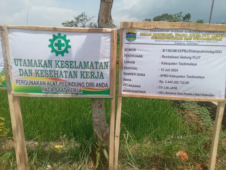 Forwatur Soroti Pembangunan Revitalisasi PLUT Diduga Bau Aroma Korupsi