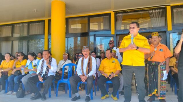 Melki Laka Lena Lepas Jonas-Alo Menuju Pilwalkot Kupang: Kampanye dengan Akal Sehat, Jangan Bicara di Luar Program