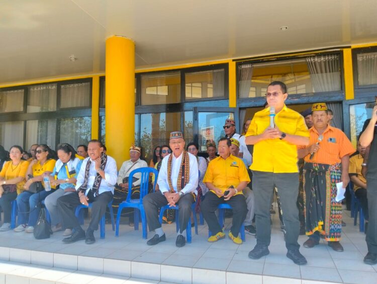 Melki Laka Lena Lepas Jonas-Alo Menuju Pilwalkot Kupang: Kampanye dengan Akal Sehat, Jangan Bicara di Luar Program