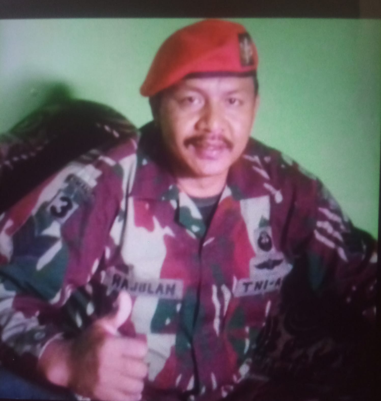 Wadanramil 1608-07/Monta Kapten Ibrahim Pimpin Olahraga Bersama Pemdes Pela