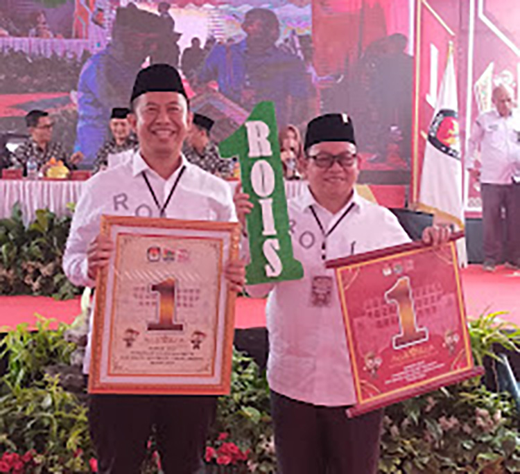 Paslon Wali Kota dan Wakil Walikota Lubuklinggau, H Rodi Wijaya-Imam Senen (ROIS) Mendapat Nomor Urut 1