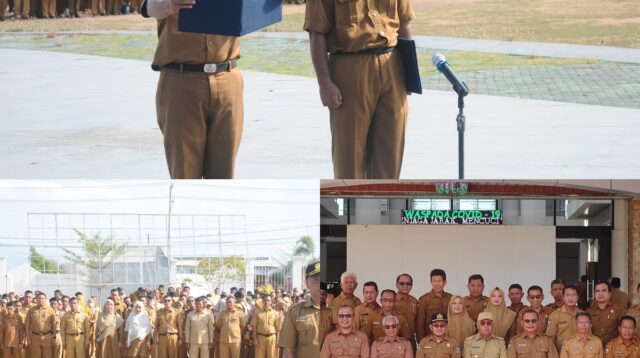 Plt. Bupati Bima Pimpin Apel Gabungan