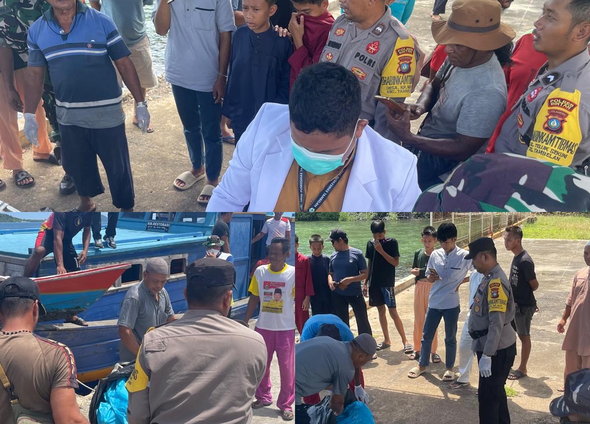 Penemuan Mayat di Pinggir Pantai Pulau Sedua Besar Gemparkan Kecamatan Tambelan