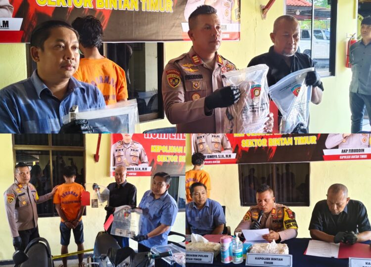 Polsek Bintan Timur Berhasil ungkap 2 kasus Tindak Pidana