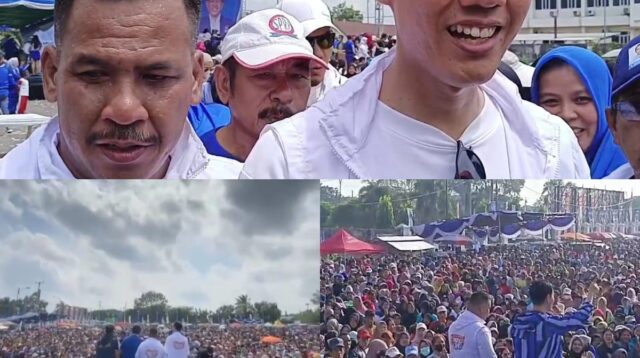 Ribuan Warga OKI Padati Senam Sehat Partai Demokrat, Dukung HDCU dan MURI