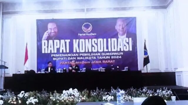 Partai NasDem Jawa Barat Gelar Konsolidasi untuk Menangkan Pilkada 2024