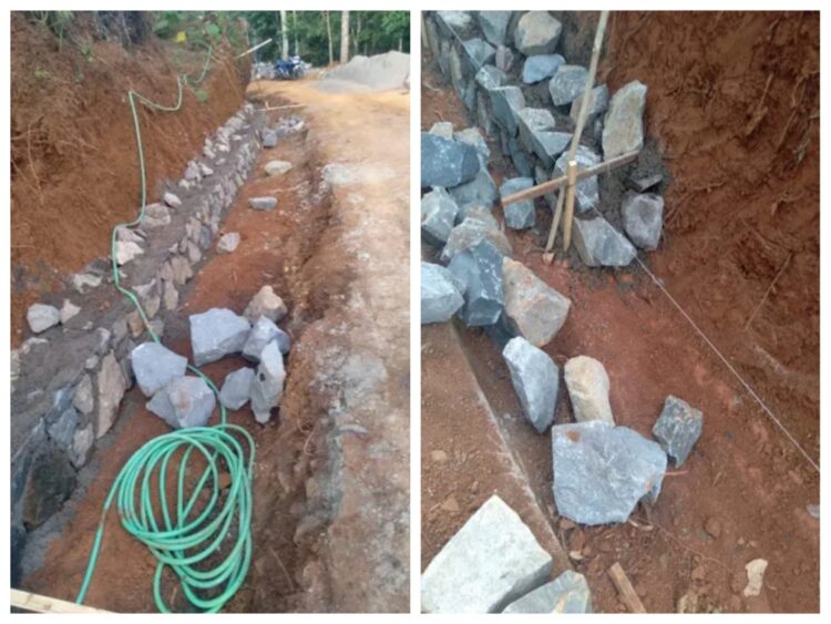 Diduga Pekerjaan Ruas Jalan Eyang Jalari Di Kampung Manggungsari Tidak Sesuai Spesifikasi dan Asal Jadi