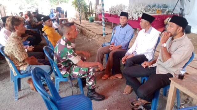 Jelang Peresmian Kantor Dan Posramil Parado, Wadanramil 1608-07/Monta Kerahkan Babinsa Bina Warga Binaan