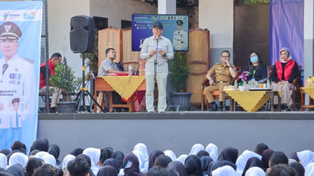 Dinkes Kota Cimahi Kampanyekan Gerakan Nasional #Aksibergizi,  Upaya Atasi Anemia Pada Remaja