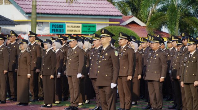 Kejati Kepri Bacakan Amanah Kejagung di Hari Lahir Kejaksaan RI Ke -79