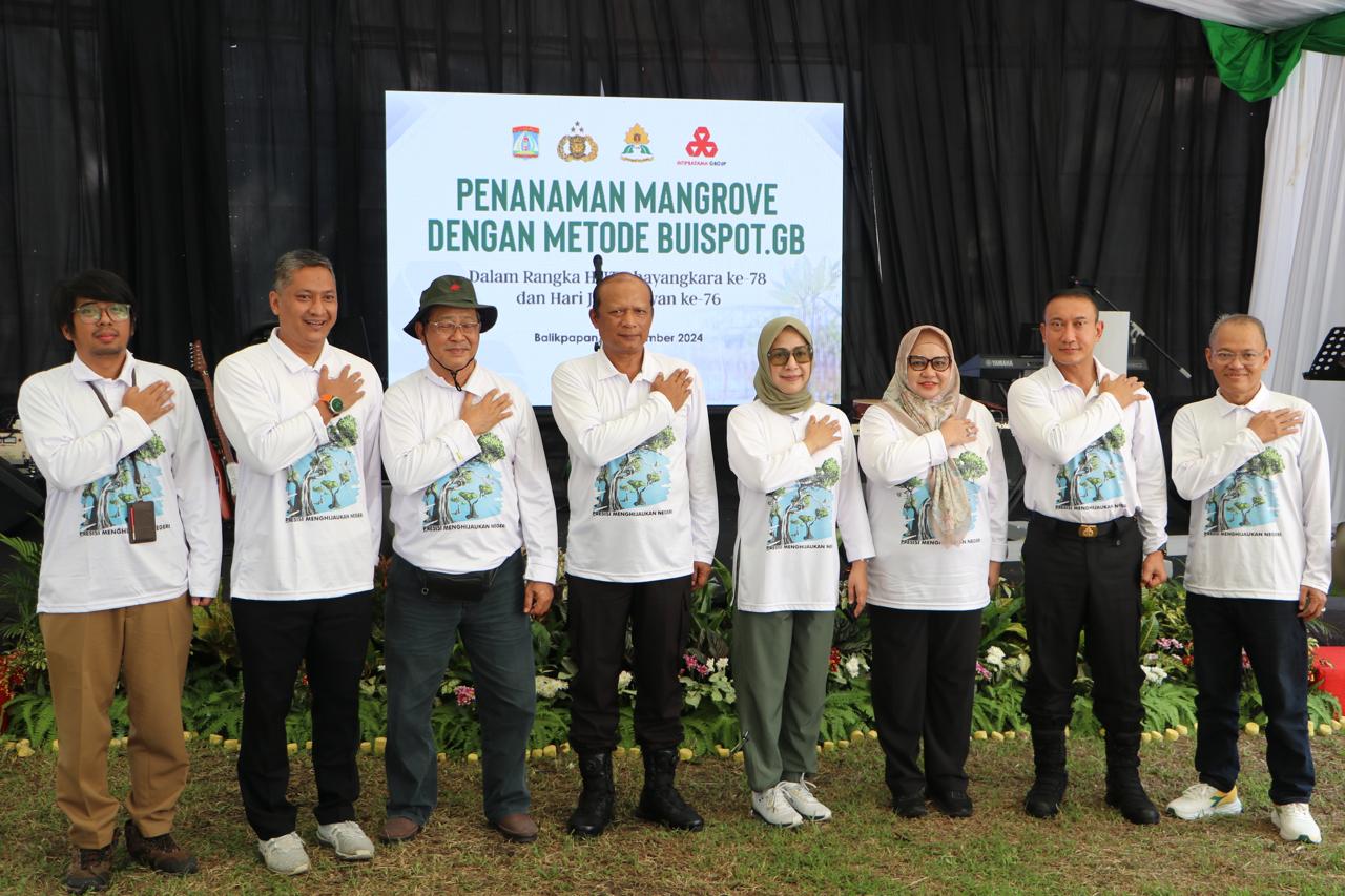 Wujudkan Kepedulian Terhadap Lingkungan, Polda Kaltim Gelar Penanaman Pohon