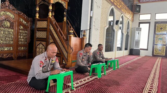 Jajaran Batalyon A Pelopor Brimob Polda Kaltim Laksanakan Kegiatan Binrohtal