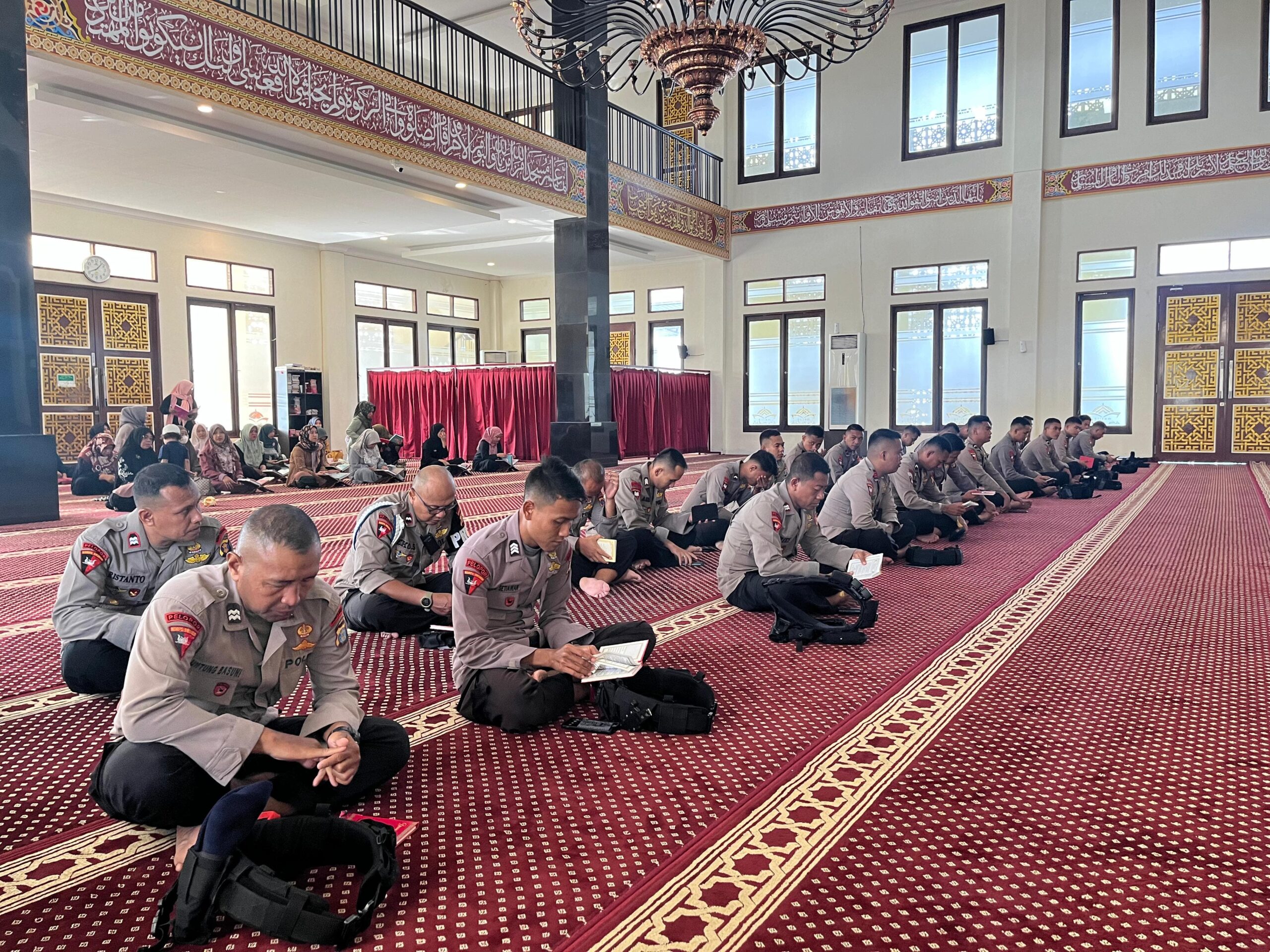 Jajaran Batalyon A Pelopor Brimob Polda Kaltim Laksanakan Kegiatan Binrohtal