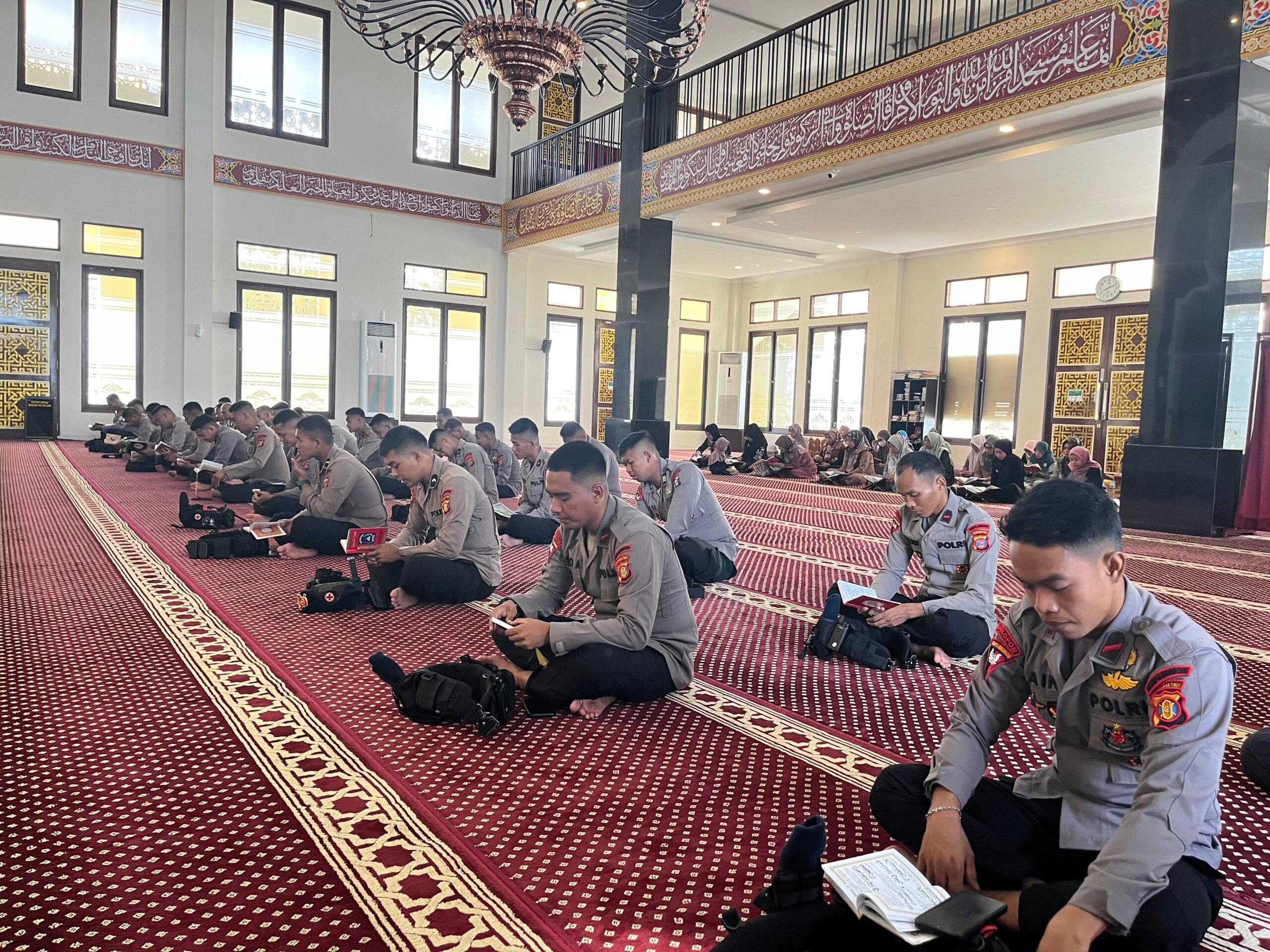 Jajaran Batalyon A Pelopor Brimob Polda Kaltim Laksanakan Kegiatan Binrohtal
