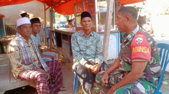 Cegah Dini Gangguan Kamtibmas, Para Babinsa Koramil 07/Monta Beri Pembinaan Warga Binaan