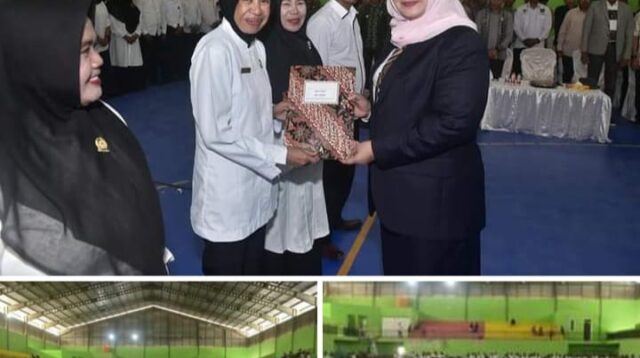 Bupati Bima Hj. Indah Damayanti Putri SE.M.IP., Kukuhkan 1.395 Anggota BPD