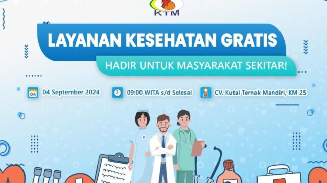 Cv. Kutai Ternak Mandiri Mengadakan Bakti Sosial Pengobatan Secara Gratis