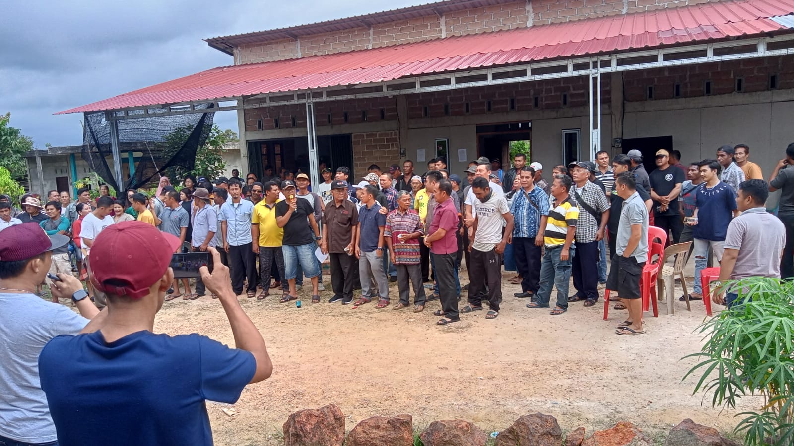 Rumor Berkembang, Warga Garapan Batu 15 Air Raja Menolak Keras Perpanjangan Sertifikat HGB PT. CDA,