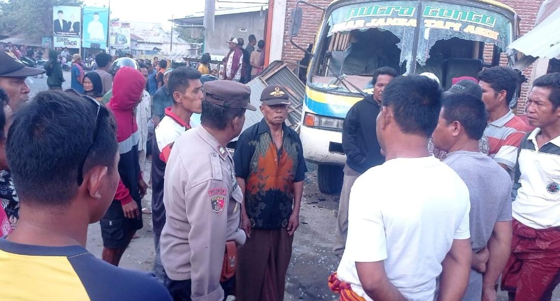 Kecelakaan Tunggal di Tanjakan Wa,i Kancio, Satu warga Meninggal Dunia Supir di Buru Polisi