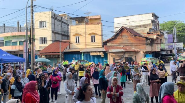 Ajak Warga Senam Sehat Bersama BZ-WIN  Promosikan Program