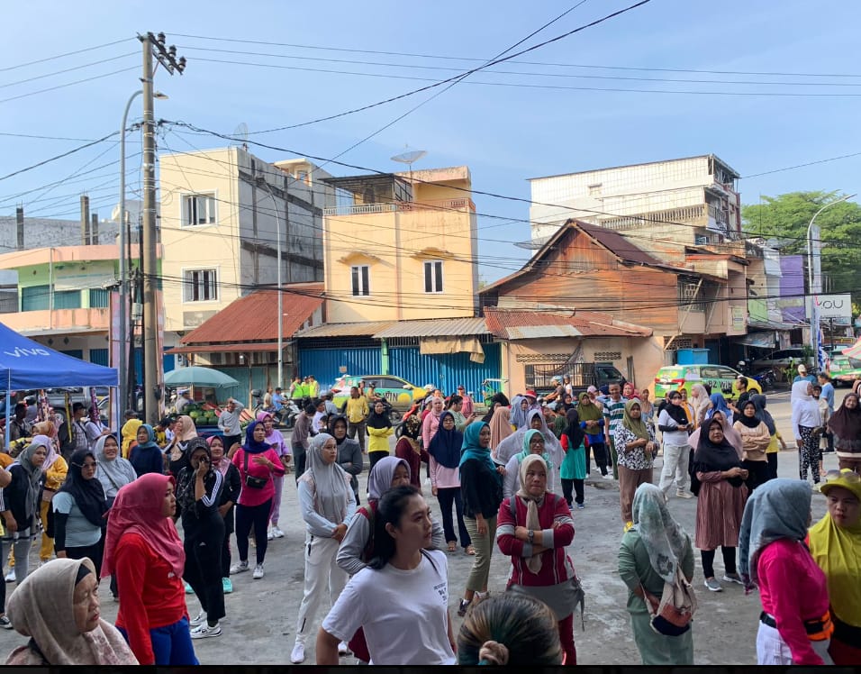 Ajak Warga Senam Sehat Bersama BZ-WIN Promosikan Program Ajak Warga Senam Sehat Bersama BZ-WIN Promosikan Program