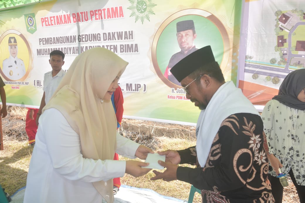 Gedung Dakwah Muhammadiyah Kabupaten Bima Mulai Dibangun
