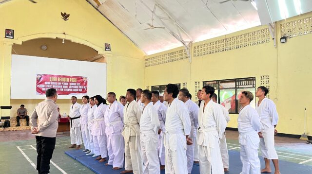 31 Personil Kepolisian Ikut Ujian Beladiri Polri di Labuan Bajo