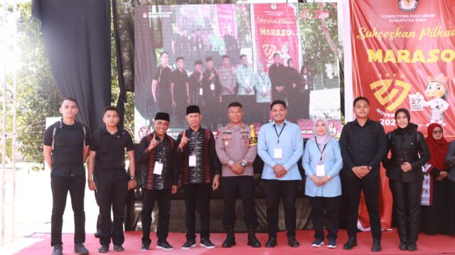 KPU Gelar Rapat Pleno Terbuka Pengundian dan Penetapan Nomor Urut Paslon Bupati-Wakil Bupati Bima Tahun 2024