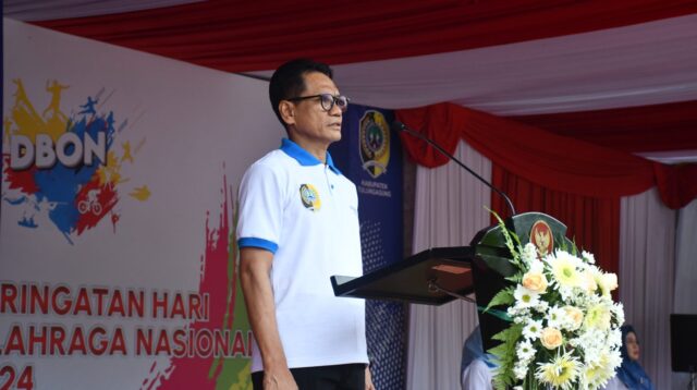 PJ Bupati Tulungagung Ikuti Apel Peringatan Hari Olahraga Nasional