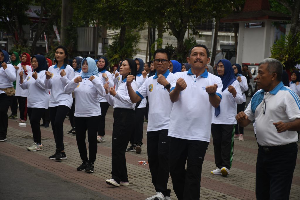 PJ Bupati Tulungagung Ikuti Apel Peringatan Hari Olahraga Nasional