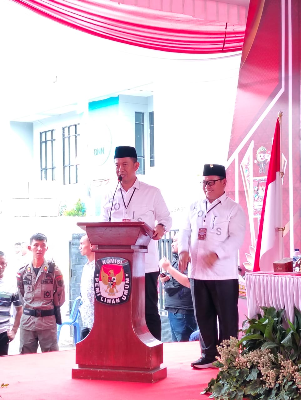 Paslon Wali Kota dan Wakil Walikota Lubuklinggau, H Rodi Wijaya-Imam Senen (ROIS) Mendapat Nomor Urut 1