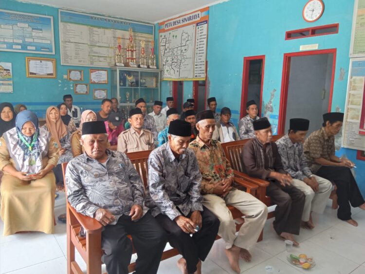 Pemerintah desa sinar jaya lakukan Musyawarah Desa Musdes Desa sinar jaya Tahun Anggaran 2025
