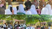 Raih Juara 1 Lomba PBB TK SMP/SMA, SMPN 3 Monta Dapat Piagam TNI