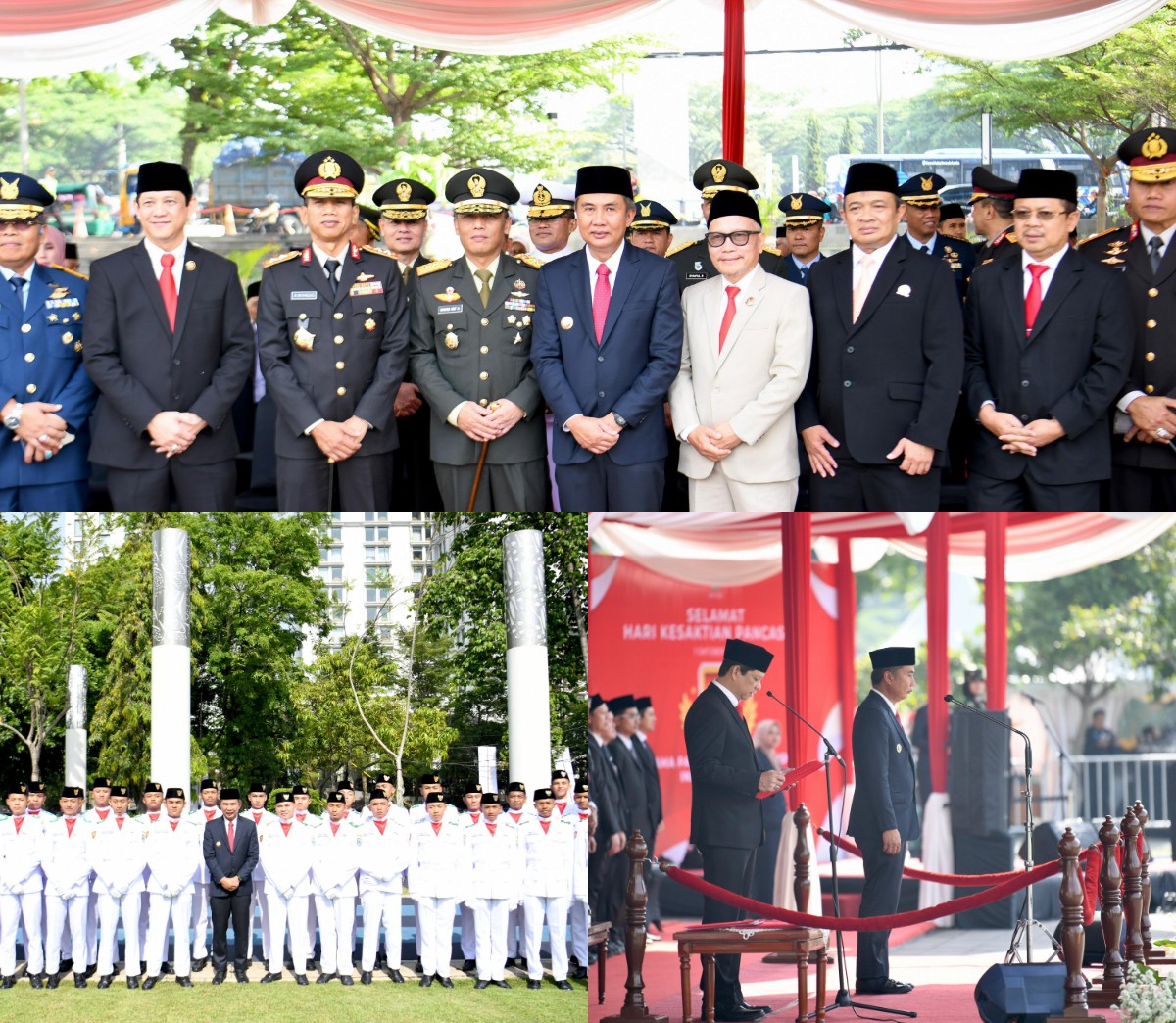Bey Machmudin Pimpin Upacara Peringatan Hari Kesaktian Pancasila