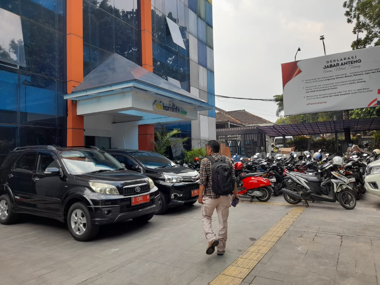 PT Elang Milenial Siber dan Dewi Apriatin Bahas Kemitraan Media di Kantor PPID Kominfo Jawa Barat