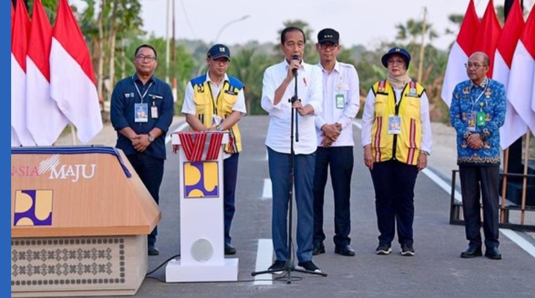 Telan Anggaran 737 miliar, 27 Ruas Jalan Di NTT Diresmikan Jokowi