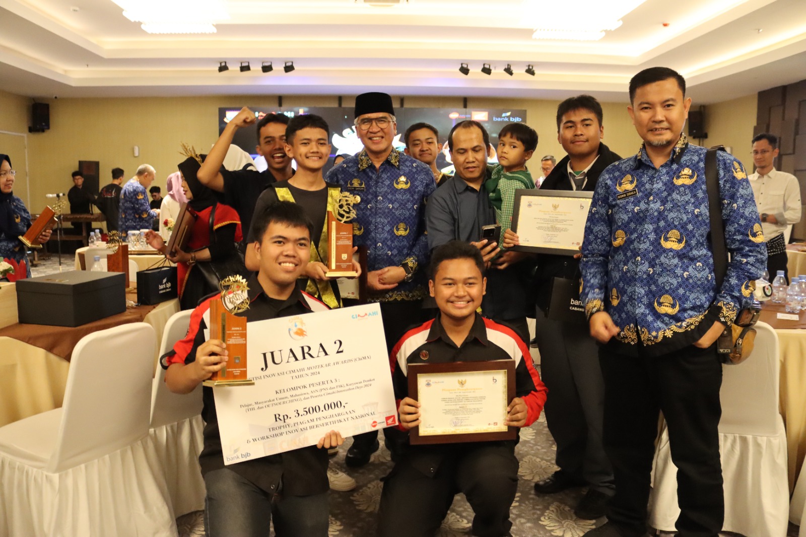 Pemkot Cimahi Umumkan Pemenang Kompetisi Inovasi Cimahi Motekar Award (Chima) Tahun 2024