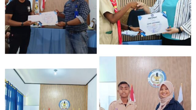 Yayasan GPS Serahkan Sertifikat dan Uang Apresiasi kepada Siswa SMA di Sabu Raijua