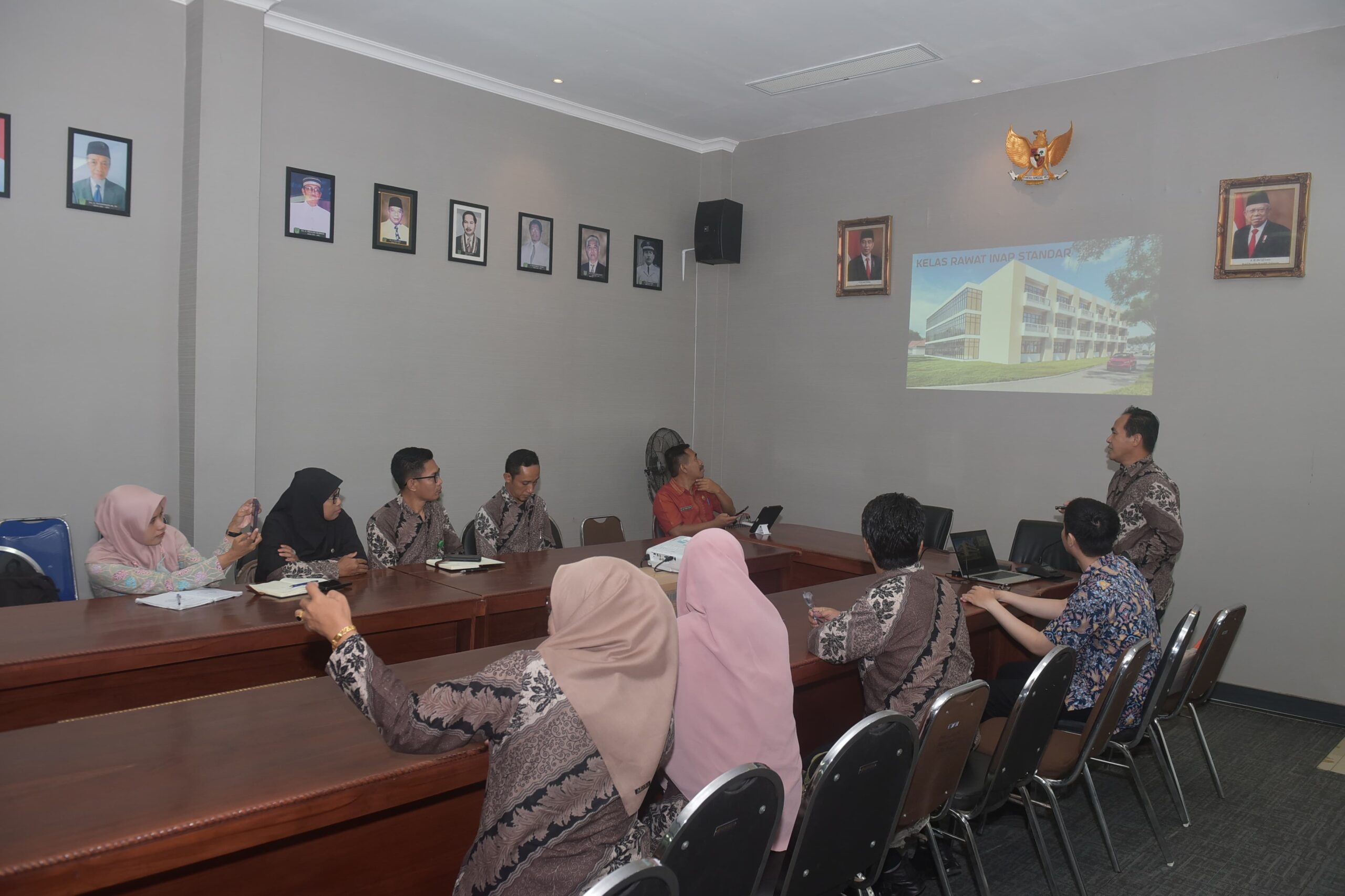 Bahas Kenaikan Kelas, Direktur RSUD Sondosia Paparkan Program