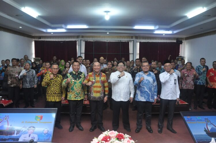 Pj. Bupati Tanggamus Menerima Kunjungan Kerja Dan Koordinasi Pimpinan Ombudsman RI Ke Kabupaten Tanggamus