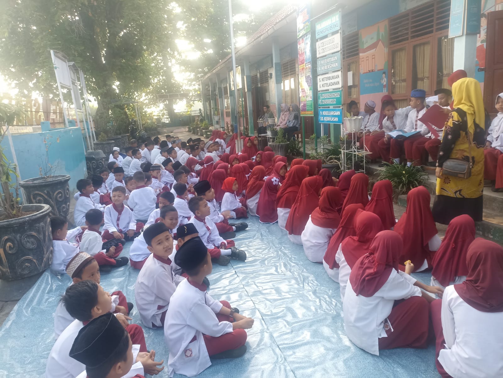 Kegiatan Rohis Siswa SD 05 Ogan Komering Ulu