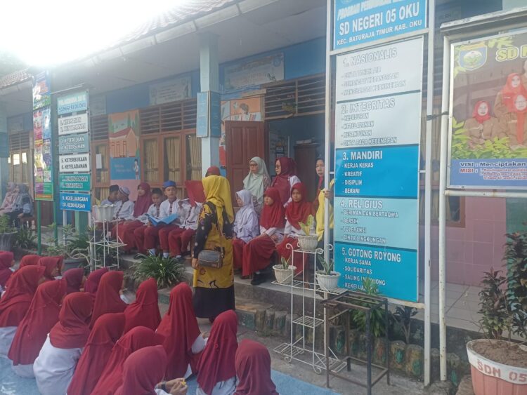 Kegiatan Rohis Siswa SD 05 Ogan Komering Ulu