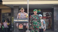 Waka Polres Tasikmalaya Kota Didampingi Kasdim 0612 Tasikmalaya, Pimpin Apel Gabungan dan Patroli Skala Besar, Pengamanan Pelantikan Presiden dan Wakil Presiden